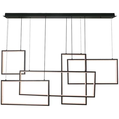V-TAC VT-7923 Lámpara de Techo Moderna Rectangular - 45W, Negro V-TAC VT-7923 Lámpara de Techo Moderna Rectangular - 45W, Negro