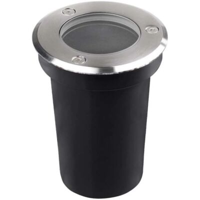 V-TAC VT-1127 Faro da incasso esterno nero acciaio GU10 V-TAC VT-1127 Faro da incasso esterno nero acciaio GU10