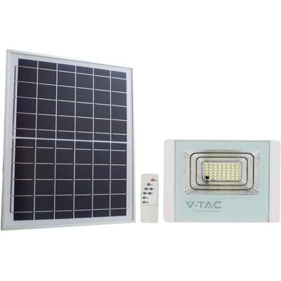 Proyector LED solar V-TAC 50W con mando - IP65 exterior Proyector LED solar V-TAC 50W con mando - IP65 exterior