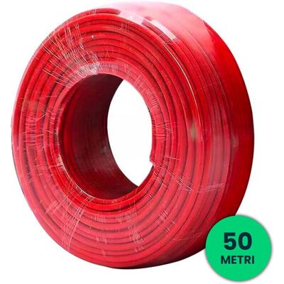 Cavo Solare V-TAC 6mm Unipolare 50m Rosso - Cavi per impianti fotovoltaici Cavo Solare V-TAC 6mm Unipolare 50m Rosso - Cavi per impianti fotovoltaici