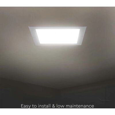 V-TAC VT-61024 Mini LED Panel Kvadrat 24W Naturligt Vitt 4000K - Belysning V-TAC VT-61024 Mini LED Panel Kvadrat 24W Naturligt Vitt 4000K - Belysning
