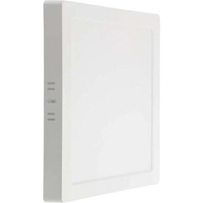 V-TAC V-TAC VT-60018-SQ Panneau LED - Blanc - 4000K - 18W - Montage en surface V-TAC V-TAC VT-60018-SQ Panneau LED - Blanc - 4000K - 18W - Montage en surface