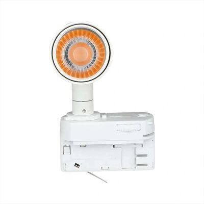 V-TAC VT-415-W-N LED-Spotlights för Skensystem - Tunn Design - Samsung - IP20 - Vit - 15W - 1500 Lumen - 4000K - 5 År V-TAC VT-415-W-N LED-Spotlights för Skensystem - Tunn Design - Samsung - IP20 - Vit - 15W - 1500 Lumen - 4000K - 5 År