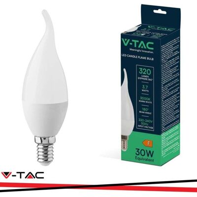 V-TAC VT-1818TP Lampadina LED Candela E14 Bianco Caldo 2700K - Tipo di prodotto V-TAC VT-1818TP Lampadina LED Candela E14 Bianco Caldo 2700K - Tipo di prodotto