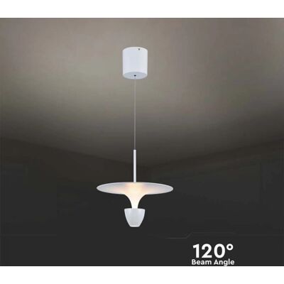 V-TAC VT-7832 Lampadario - Moderno 9W Bianco 3000K V-TAC VT-7832 Lampadario - Moderno 9W Bianco 3000K
