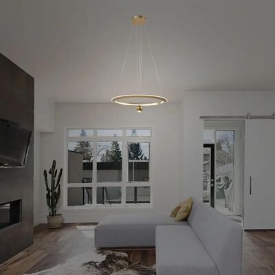 V-TAC VT-10126 Designer Deckenlampe - Gold - 45W 5500 Lumen V-TAC VT-10126 Designer Deckenlampe - Gold - 45W 5500 Lumen