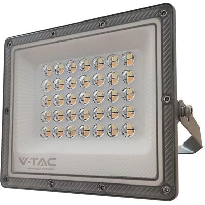 V-Tac VT-44030CCT - 30W LED Flutlicht, 3-in-1, Dunkelgrau V-Tac VT-44030CCT - 30W LED Flutlicht, 3-in-1, Dunkelgrau