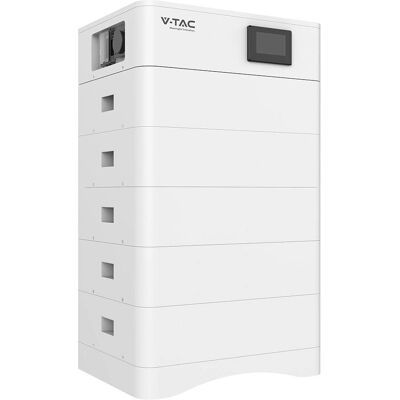 V-TAC Sistema de almacenamiento de alta tensión - 25.60kWh LiFePO4 - IP65 - 10 años V-TAC Sistema de almacenamiento de alta tensión - 25.60kWh LiFePO4 - IP65 - 10 años