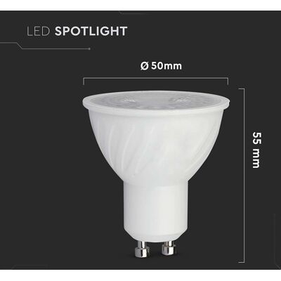 V-TAC VT-211941 - Foco LED GU10 6W - Uso en interior V-TAC VT-211941 - Foco LED GU10 6W - Uso en interior