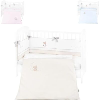 Kikkaboo Baby-Bettwäscheset Dream Big - 140x70, Beige Kikkaboo Baby-Bettwäscheset Dream Big - 140x70, Beige