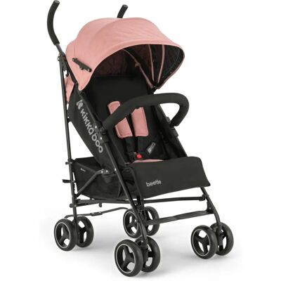 Kikkaboo Käfer Kinderwagen - Stahlrahmen, Korb, Abnehmbare Vorderräder - Pink Kikkaboo Käfer Kinderwagen - Stahlrahmen, Korb, Abnehmbare Vorderräder - Pink