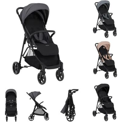 Poussette Kikkaboo Alexa 22 kg - Dossier réglable & harnais Poussette Kikkaboo Alexa 22 kg - Dossier réglable & harnais