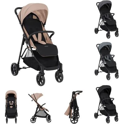 Poussette Alexa de Kikkaboo - Réglable, Pliable, Rose Poussette Alexa de Kikkaboo - Réglable, Pliable, Rose