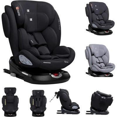 Siège auto enfant Kikkaboo i-Felix - Rotation 360°, Noir - Publicité Siège auto enfant Kikkaboo i-Felix - Rotation 360°, Noir - Publicité