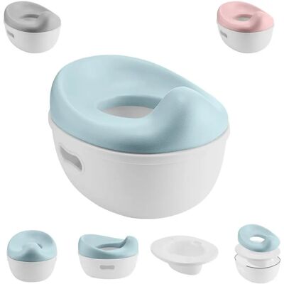 Kikkaboo Marke Töpfchen 3 in 1 Trio - Rutschfeste Basis Blau Kikkaboo Marke Töpfchen 3 in 1 Trio - Rutschfeste Basis Blau