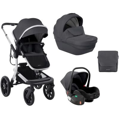 Kikkaboo Combi Kinderwagen Irene 3 in 1 - dunkelgrau Kikkaboo Combi Kinderwagen Irene 3 in 1 - dunkelgrau