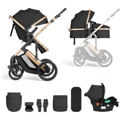 Kikkaboo Darling 3-in-1 Kinderwagen - Reisesystem für Babys Kikkaboo Darling 3-in-1 Kinderwagen - Reisesystem für Babys
