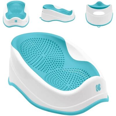 Kikkaboo Dětské koupelnové sedátko Relax - Protiskluzové, ergonomické, Modré Kikkaboo Dětské koupelnové sedátko Relax - Protiskluzové, ergonomické, Modré