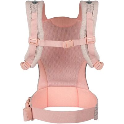 Kikkaboo Babytrage Hoody Fly Strickstoff 3 in 1 Rosa - Babytrage Kikkaboo Babytrage Hoody Fly Strickstoff 3 in 1 Rosa - Babytrage