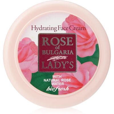 BIOFRESH Crème Hydratante à la Rose de Damas - Pour Tous Types de Peau - Publicité BIOFRESH Crème Hydratante à la Rose de Damas - Pour Tous Types de Peau - Publicité