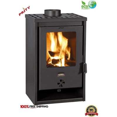 Poêle à bois Prity K1 D 9,3kW - Cheminée & Atelier - Publicité Poêle à bois Prity K1 D 9,3kW - Cheminée & Atelier - Publicité