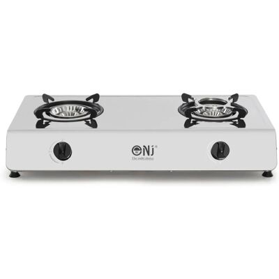 NJ - NJ-200SD - Stainless Steel - 2 Burner - Gas Stove NJ - NJ-200SD - Stainless Steel - 2 Burner - Gas Stove