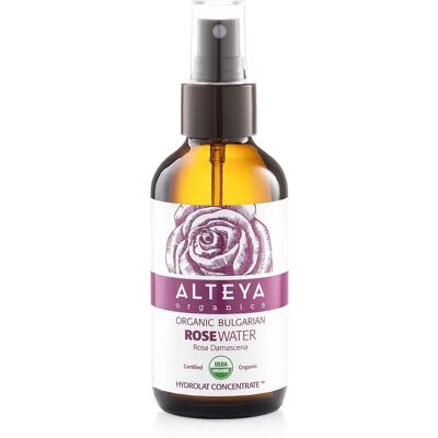 Alteya Organics bulgarisk rosvatten - Bärnstenen glasflaska - 120ml Alteya Organics bulgarisk rosvatten - Bärnstenen glasflaska - 120ml