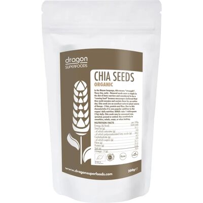 Dragon Superfoods - 181401 - 200 g - Organic - chiafrø Dragon Superfoods - 181401 - 200 g - Organic - chiafrø