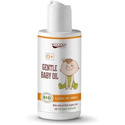 Wooden Spoon Baby Pflegeöl - Bio, 100ml Wooden Spoon Baby Pflegeöl - Bio, 100ml