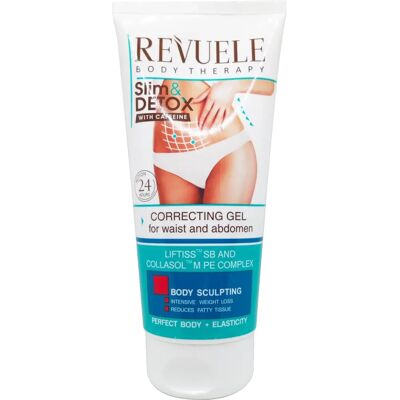Revuele Slim & Detox Mit Koffein Schlankheitsgel für Bauch und Hüfte Revuele Slim & Detox Mit Koffein Schlankheitsgel für Bauch und Hüfte