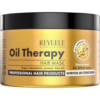 Revuele Máscara Capilar Oil Therapy - Máscara Capilar - Cabelos Secos e Danificados Revuele Máscara Capilar Oil Therapy - Máscara Capilar - Cabelos Secos e Danificados