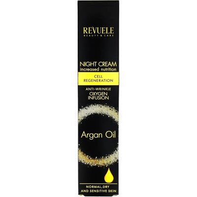 Revuele Olio di Argan Crema Notte - Crema Rigenerante per il Viso - 50 ml Revuele Olio di Argan Crema Notte - Crema Rigenerante per il Viso - 50 ml