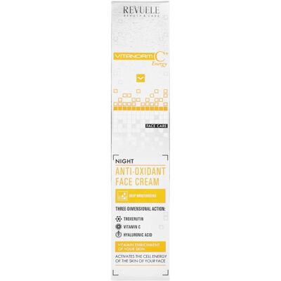 Revuele C+Energy Creme de Noite - Cuidados Faciais Antioxidantes Revuele C+Energy Creme de Noite - Cuidados Faciais Antioxidantes