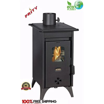 Poêle à bois Prity Mini D 6,3kW Eco Planet - Cheminée - Publicité Poêle à bois Prity Mini D 6,3kW Eco Planet - Cheminée - Publicité
