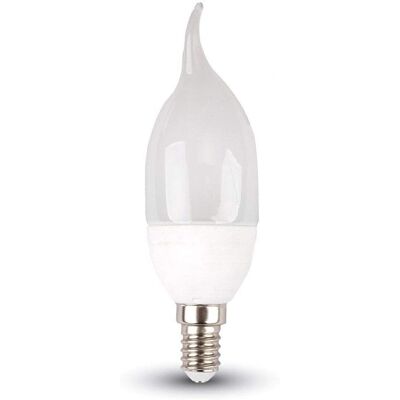 V-TAC VT-1818TP Lampadina LED E14 4W Fiamma - Bianco Naturale - Lampadina LED V-TAC VT-1818TP Lampadina LED E14 4W Fiamma - Bianco Naturale - Lampadina LED