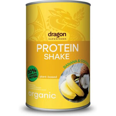 Dragon Superfoods Banan Kokos Pflanzlicher Protein Shake 450 g Dragon Superfoods Banan Kokos Pflanzlicher Protein Shake 450 g