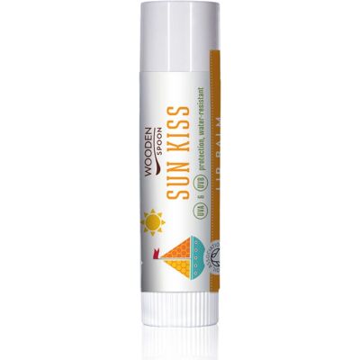 Wooden Spoon SPF45 Lip Balm - Nourishing Organic Sun Protection Wooden Spoon SPF45 Lip Balm - Nourishing Organic Sun Protection