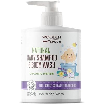 WoodenSpoon Kids Lavender 2-in-1 Shampoo & Shower Gel WoodenSpoon Kids Lavender 2-in-1 Shampoo & Shower Gel