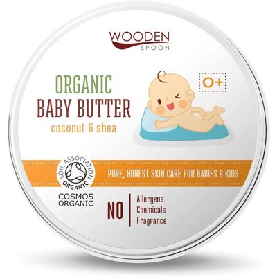 Burro Corpo Bio di Cocco e Shea WoodenSpoon - 100 ml Burro Corpo Bio di Cocco e Shea WoodenSpoon - 100 ml