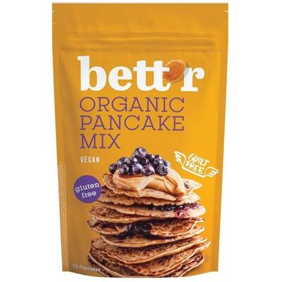Bettr Bio Glutenfreier Pfannkuchenmischung - Bio, Vegan, 400g Bettr Bio Glutenfreier Pfannkuchenmischung - Bio, Vegan, 400g