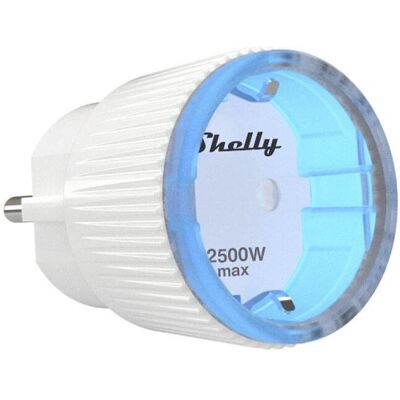 Tomada inteligente Shelly Plug S Wi-Fi - 2500W Branco Tomada inteligente Shelly Plug S Wi-Fi - 2500W Branco