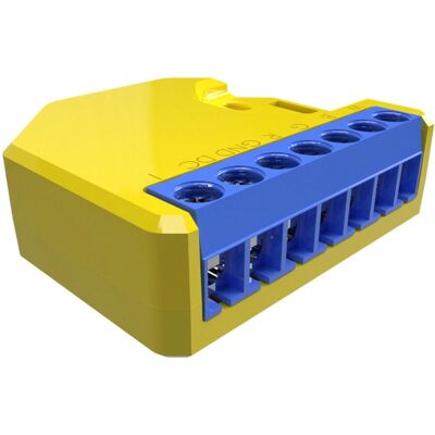 Shelly RGBW2 Gelb - WLAN LED Lichtsteuerung für RGB, RGBW, Weiße Lampen Shelly RGBW2 Gelb - WLAN LED Lichtsteuerung für RGB, RGBW, Weiße Lampen