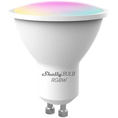 Bombilla LED Shelly Duo RGBW GU10 - Wi-Fi inteligente con color y blanco Bombilla LED Shelly Duo RGBW GU10 - Wi-Fi inteligente con color y blanco