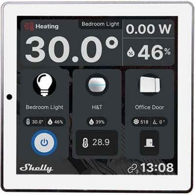 Pantalla de Pared Shelly 4'' - Panel Inteligente Wi-Fi Pantalla de Pared Shelly 4'' - Panel Inteligente Wi-Fi