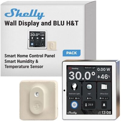 Pantalla de Pared Shelly - Panel Táctil para Hogar Inteligente Pantalla de Pared Shelly - Panel Táctil para Hogar Inteligente