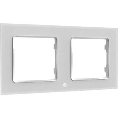 Cornice muro Shelly 2 - Cornice doppia per interruttori - IP20 Cornice muro Shelly 2 - Cornice doppia per interruttori - IP20