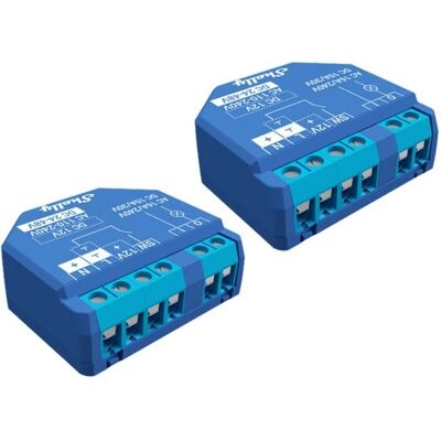 Shelly Plus 1 Intelligenter Schalter - Kompakt, Wi-Fi & Bluetooth Steuerung - Smart Home Automatisierung Shelly Plus 1 Intelligenter Schalter - Kompakt, Wi-Fi & Bluetooth Steuerung - Smart Home Automatisierung
