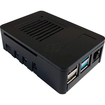 LEAPMATIC - RPI MATICBOX4 B - Plastic - Black - Case LEAPMATIC - RPI MATICBOX4 B - Plastic - Black - Case