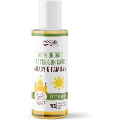 WoodenSpoon Baby & Family After Sun Oil - Sun Care Oil WoodenSpoon Baby & Family After Sun Oil - Sun Care Oil