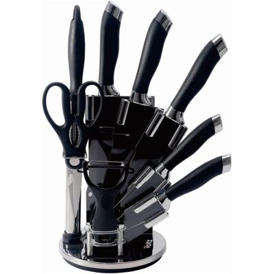 Oliver Voltz - OV51633K9S - Μαύρο - Ασημένιο - Knife set Oliver Voltz - OV51633K9S - Μαύρο - Ασημένιο - Knife set
